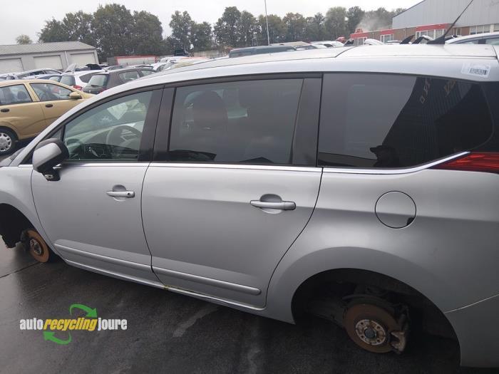Portier 4Deurs links-achter van een Peugeot 5008 (EZRC), Auto-onderdelen, Carrosserie, Deur, Peugeot, Gebruikt, 3 maanden garantie