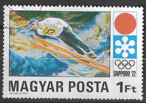 Hongarije 1971 - Yvert 2203 - Olympische Winterspelen (ST), Postzegels en Munten, Postzegels | Europa | Hongarije, Gestempeld