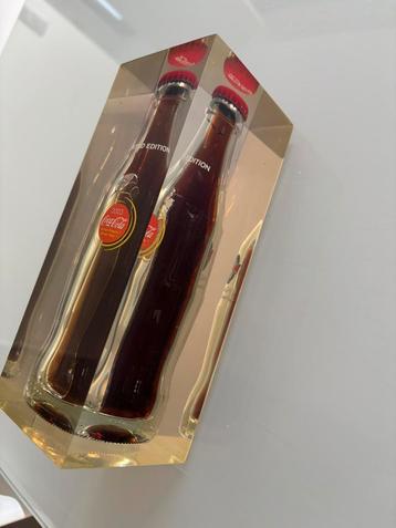 Coca cola fles in blok acryl speciale uitgave 2003 beschikbaar voor biedingen