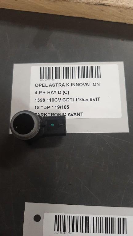 PARKEERSENSOR Opel Astra K (01-2015/12-2022) (12025444), Auto-onderdelen, Overige Auto-onderdelen, Opel, Gebruikt