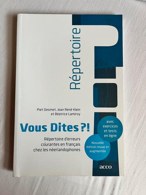 Jean René Klein - Vous Dites ?!, Boeken, Taal | Frans, Zo goed als nieuw, Ophalen of Verzenden