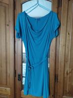 Kleed Mexx appelblauwzeegroen met riem M kleed bijna nieuw, Vêtements | Femmes, Robes, Comme neuf, Taille 38/40 (M), Bleu, Enlèvement ou Envoi