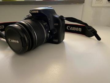 Canon EOS 450D digitale spiegelreflexcamera – compleet met l beschikbaar voor biedingen