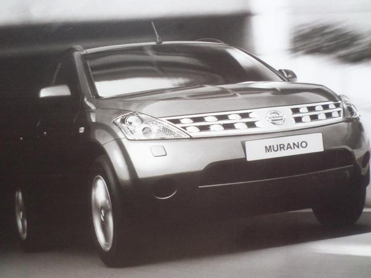 Brochure sur le Nissan Murano 2004-2005 avec DVD, Livres, Autos | Brochures & Magazines, Nissan, Enlèvement ou Envoi