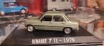 Renault 7 TL 1979 lichtgroen 1:43 in vitrinedoosje, Ophalen of Verzenden