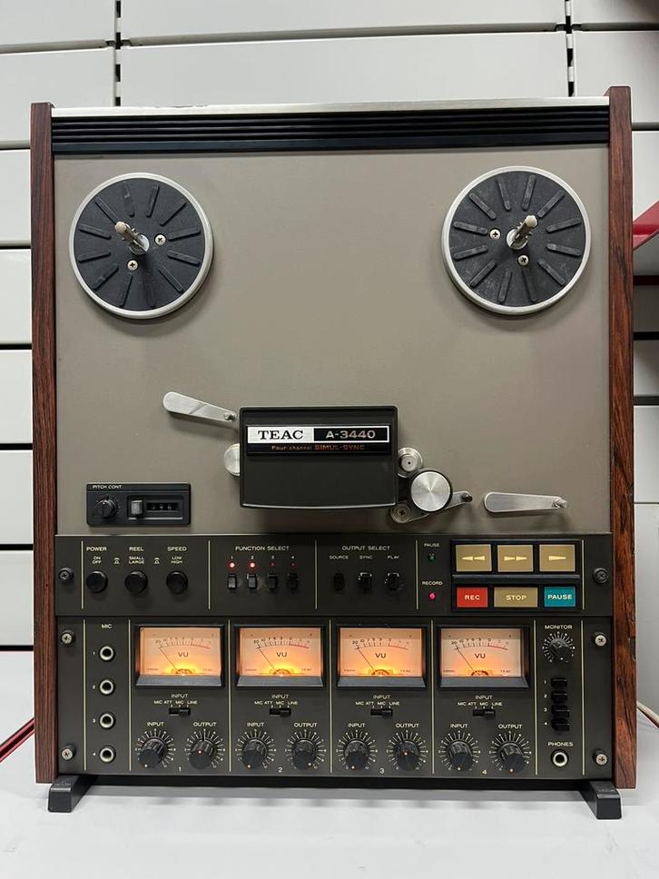 TEAC A-3440 semi-professionele bandrecorder, Audio, Tv en Foto, Bandrecorder, Bandrecorder, Ophalen of Verzenden