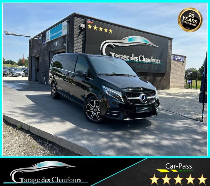 Mercedes-Benz V300d -! Avantgarde! - Tweepersoonscabine - Va, Auto's, Mercedes-Benz, Bedrijf, Te koop, V-Klasse, ABS, Achteruitrijcamera