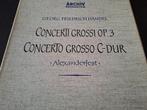 Händel / Wenzinger - Concerti Grossi Op. 3 Box 2 x Lp's, Ophalen of Verzenden, 12 inch, Barok, Kamermuziek