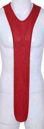 Bodysuit stretchy rood one size, Ophalen of Verzenden, Rood