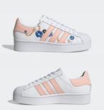 NIEUW! ADIDAS ORIGINALS Superstar Bold W Floral maat 38 2/3, Kleding | Dames, Schoenen, Adidas, Wit, Nieuw, Ophalen of Verzenden