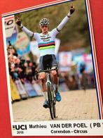 Wielerkaart  wk 2019 team corendon  mathieu van der poel, Verzenden, Zo goed als nieuw