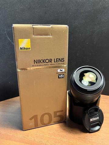 Nikkor AF-s VR Micro 105mm f/2.8G IF- VR  disponible aux enchères