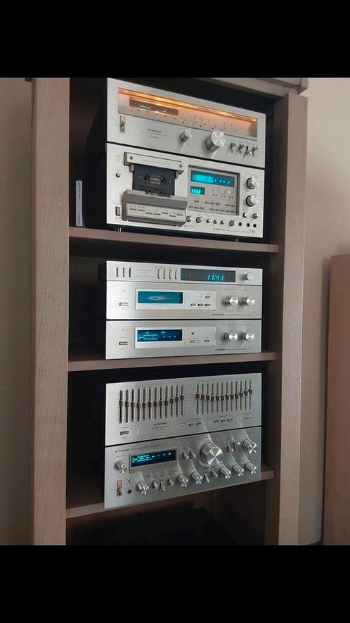 Pioneer blue line serie  >> Top-of-the-line <<, TV, Hi-fi & Vidéo, Chaîne Hi-fi, Utilisé, Deck cassettes ou Lecteur-enregistreur de cassettes