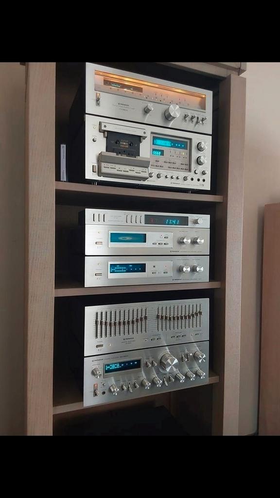 Pioneer blue line serie  >> Top-of-the-line <<, Audio, Tv en Foto, Stereoketens, Gebruikt, Cassettedeck, Tuner of Radio, Speakers