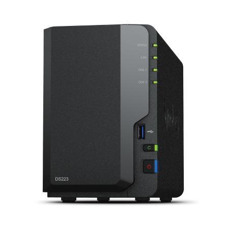 NAS Synology DS223 +2x HAT5300-4T, Computers en Software, NAS, Zo goed als nieuw, Ophalen of Verzenden