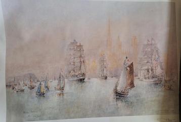 Lithographie numérotée à vendre beschikbaar voor biedingen