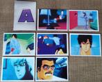 8 oude stickers Nicky Larson (The Super Heros 1988), Comme neuf, Bande dessinée ou Dessin animé, Enlèvement ou Envoi