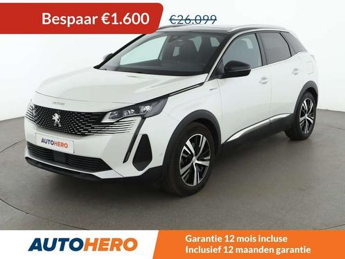 Peugeot 3008 1.6 Hybrid 4 300 GT (bj 2022, automaat), Auto's, Peugeot, Te koop, 360° camera, 4x4, ABS, Achteruitrijcamera, Adaptive Cruise Control