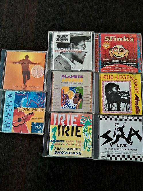 CD's te koop, CD & DVD, CD | Reggae & Ska, Utilisé, Enlèvement
