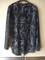 T shirt longues manches "Flex style London Paris" T: XL, Enlèvement ou Envoi, Comme neuf, Noir