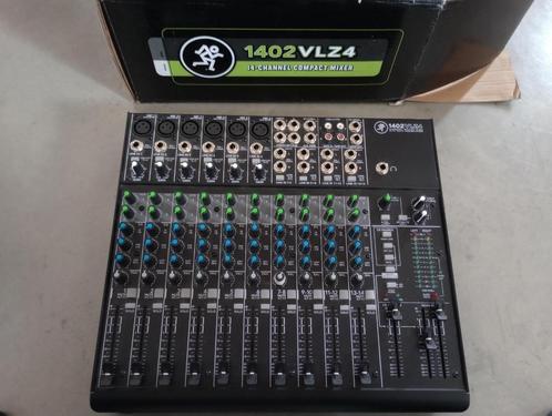Mackie 1402VLZ4 - Analoge mengtafel, Muziek en Instrumenten, Mengpanelen, Zo goed als nieuw, 10 tot 20 kanalen, Microfooningang