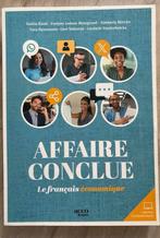 Affaire Conclue, Boeken, Ophalen of Verzenden, Zo goed als nieuw, Hogeschool