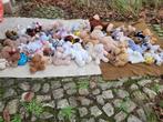groot lot knuffels, poppen, beren, Ophalen, Gebruikt
