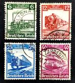Deutsches Reich: Deutsche Eisenbahn 1935, Ophalen of Verzenden, Overige periodes, Gestempeld