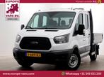 Ford Transit 350 2.0 TDCI 130pk E6 L2H1 D.C. Open laadbak Ai, Auto's, Wit, Bedrijf, Electronic Stability Program (ESP), Ford