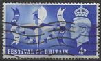 Groot-Brittannie 1951 - Yvert 261 - Nationaal festival (ST), Postzegels en Munten, Postzegels | Europa | UK, Verzenden, Gestempeld