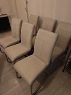 Eettafel of keukenstoel X6(leder)hender en haze, Maison & Meubles, Chaises, Enlèvement