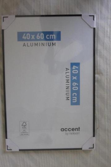 alluminium fotokader zwart 40 cm x 60 cm