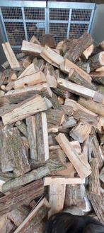 Brandhout mengeling hardhout - zachthout, Tuin en Terras, Brandhout, 6 m³ of meer, Verzenden, Eikenhout, Blokken