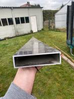 Balk en hoekprofiel van aluminium., Doe-het-zelf en Bouw, Metalen, Ophalen, Zo goed als nieuw, Aluminium