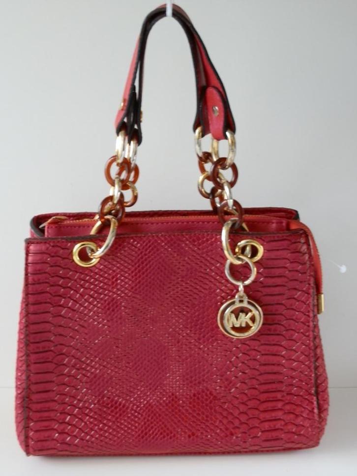 Michael Kors damestas. Python., Handtassen en Accessoires, Tassen | Damestassen, Zo goed als nieuw, Overige typen, Overige kleuren