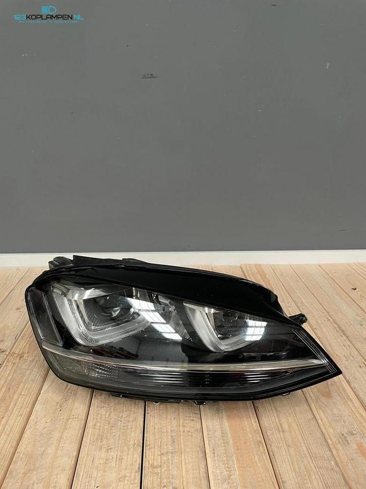 VW Volkswagen Golf 7 Xenon LED koplamp rechts, Auto-onderdelen, Verlichting, Volkswagen, Gebruikt, Ophalen of Verzenden