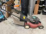 Grasmaaier 49cm en versnelling., Tuin en Terras, Grasmaaiers, Ophalen, Opvangzak, Gebruikt, Benzine-grasmaaier
