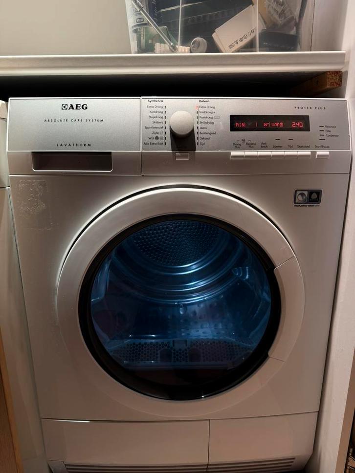 (Eind janauri!!)) AEG Lavatherm Protex Plus 7kg droogkast, Elektronische apparatuur, Droogkasten, Zo goed als nieuw, Condens, Anti-kreukfase