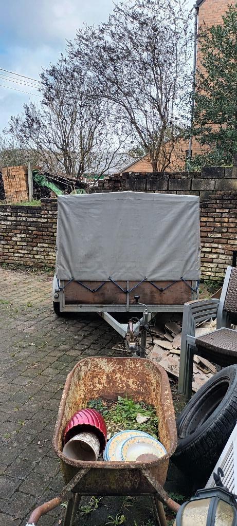 Remorque simple essieu, Auto diversen, Aanhangers en Bagagewagens, Gebruikt, Ophalen