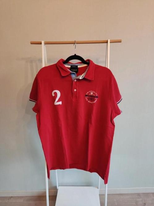 Rode polo Mc Gregor XL, Kleding | Heren, T-shirts, Zo goed als nieuw, Maat 56/58 (XL), Rood, Ophalen of Verzenden