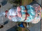 Pampertaart met pantoffeltjes,speeltje,drinkfles, slabbetjes, Kinderen en Baby's, Kraamcadeaus en Geboorteborden, Ophalen, Nieuw