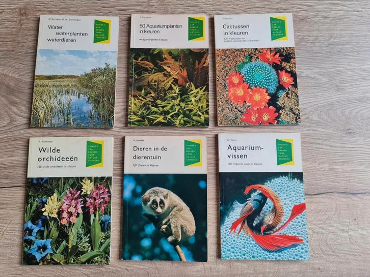 Thieme's zakboeken voor natuurvrienden ( 6 stuks ), Boeken, Natuur, Gelezen, Ophalen of Verzenden