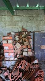 gratis bakstenen en boomse pannen, Doe-het-zelf en Bouw, Ophalen, Gebruikt, Steen of Klei, Dakpannen