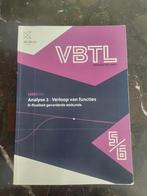 VBTL 5/6 - Verloop van functies (D-finaliteit gevorderde), Boeken, Schoolboeken, Gelezen, ASO, Wiskunde A, Die keure