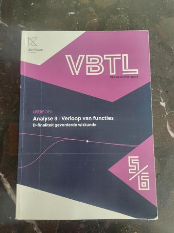 VBTL 5/6 - Verloop van functies (D-finaliteit gevorderde), Enlèvement ou Envoi, Die keure, Utilisé, Secondaire