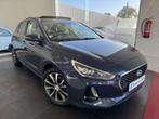 Hyundai i30 LUXURY 1.4T-GDI 140Ch BVA DCT-7 Euro 6b GAR 12M, Auto's, Hyundai, Automaat, Zwart, Blauw, Leder