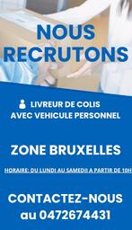 Recherche livreur véhiculé, Offres d'emploi, Emplois | Chauffeurs