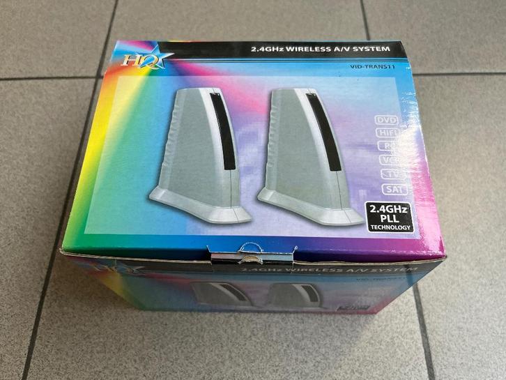 Systeem voor draadloos audio en video overdracht naar TV, Audio, Tv en Foto, Audiokabels en Televisiekabels, Zo goed als nieuw