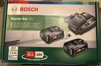 Bosch Starter Set 18v, Doe-het-zelf en Bouw, Ophalen, Zo goed als nieuw