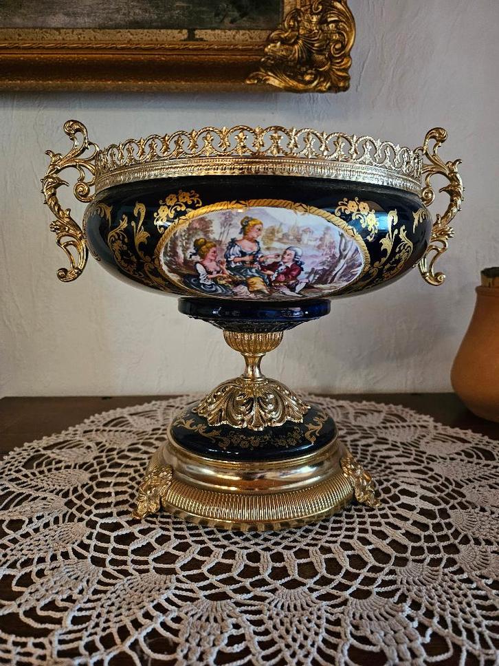 Prachtig vintage middenstuk van Alfa Ceramiche Italië, Antiek en Kunst, Antiek | Keramiek en Aardewerk, Ophalen